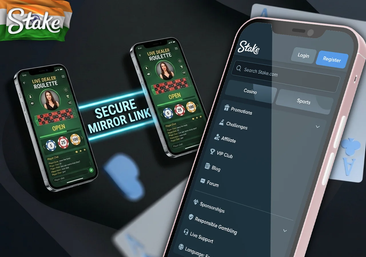 Secure access links to the official casino website and working mirrors